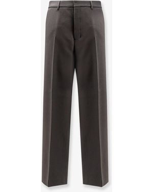 Ami Paris Virgin Wool Pants - Gray