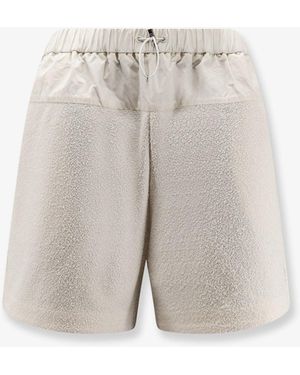 Moncler Nylon Shorts - White