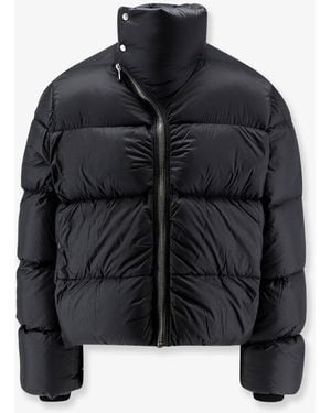 Rick Owens Turtle Nylon Down Jacket - Black