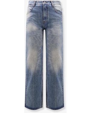 Tonywack Flared Leg Jeans - Blue