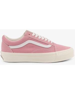 Vans Lx Old Skool Canvas Low-Top Trainers - Pink