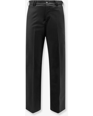 PT Torino Michael Stretch Virgin Wool Trousers - Black