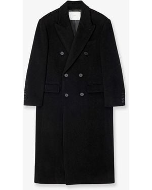 DUNST Wool And Cashmere Blend Coat - Black