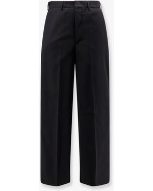 PT Torino Cotton Trousers - Black