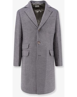 Brunello Cucinelli Wool Coat - Gray