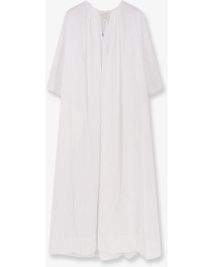 Aspesi Cotton Long Dress - White