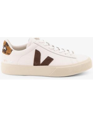 Veja Campo Leather Sneakers - Natural