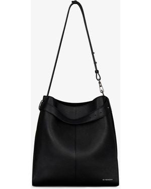 Givenchy Belted Bag Leather Shoulder Bag - Black
