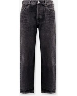 Saint Laurent Long Mick Denim Trousers - Blue