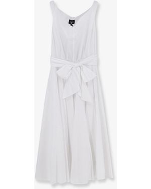 Lavi Mambo Cotton Dress - White