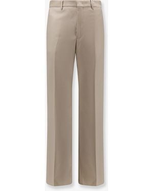 Tagliatore Virgin Wool Pants - Natural