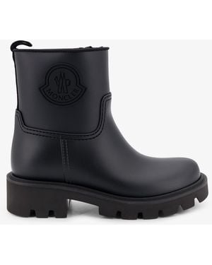 Moncler Kickstream Pvc Rain Boots - Black