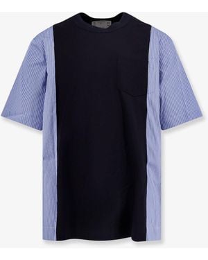 Sacai T-Shirt - Blu