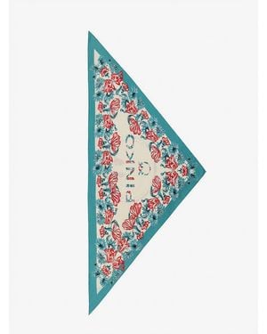 Pinko Foulard Swing Triangolo - Blu
