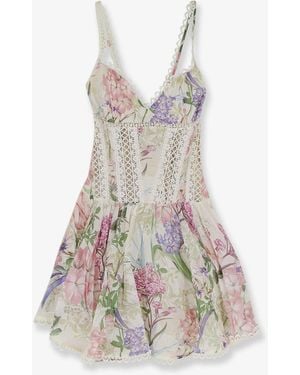 Charo Ruiz Gardenia Mini Dress - White