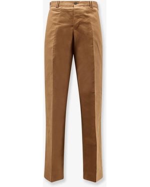 PT Torino Michael Reworked Linen And Cotton Trousers - Natural