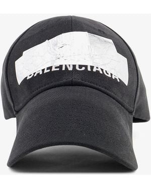 Balenciaga Cotton Baseball Cap - Blue