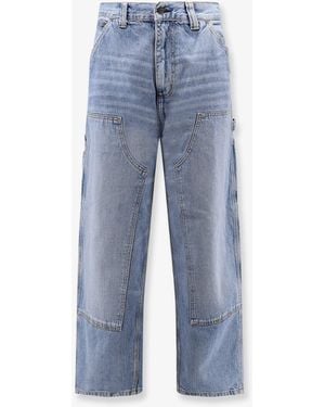Carhartt Og Double Knee Jeans - Blue