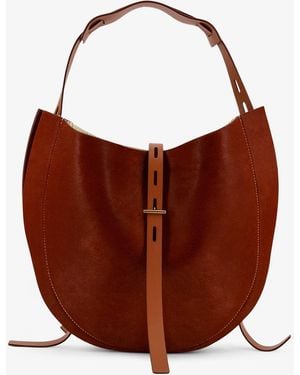 MINOBOSSI Liz Pony Skin Shoulder Bag - Brown