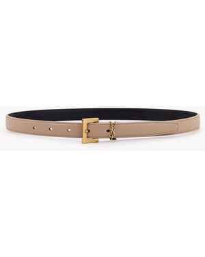 Saint Laurent Belt - White