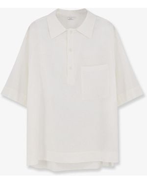 Hevò Montursi Linen And Viscose Shirt - White