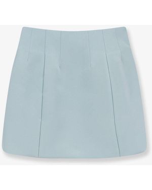 retroféte Asta Satin Skirt - Blue