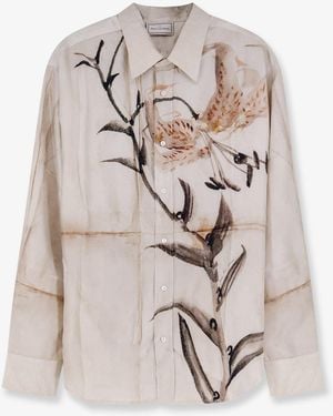 Pierre Louis Mascia Silk Shirt - White