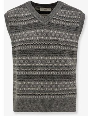 DUNST Crafted Vest - Grey