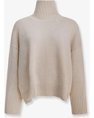 Soeur William Merino Wool Turtleneck Jumper - White