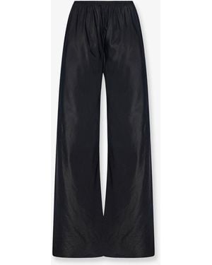 The Row Gala Silk Trousers - Blue
