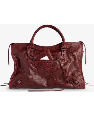 Balenciaga Borsa A Mano Le City Medium - Viola