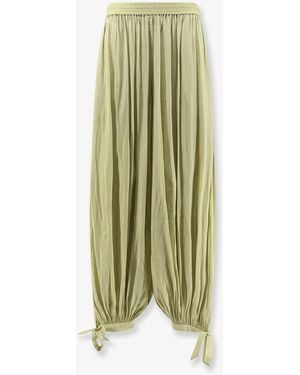 Chloé Harem Trousers With Knot Detail - Green