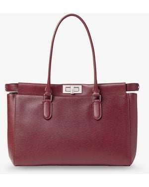 Fendi Borsa A Spalla Peekaboo Tote - Viola