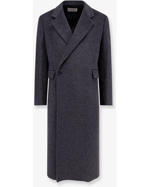 Tonywack Tailored Wool And Cashmere Coat - Blue