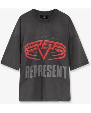 Represent Living Legacy Reversible Organic Cotton And Hemp T-Shirt - Black