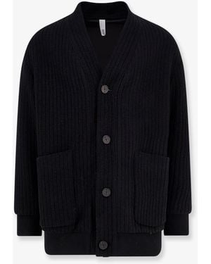 Hevò Cimino Virgin Wool Coat - Blue