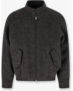 DUNST Harrington Wool And Alpaca Jacket - Black