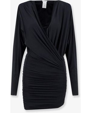 Amazuìn Sandy Stretch Jersey Mini Dress - Black