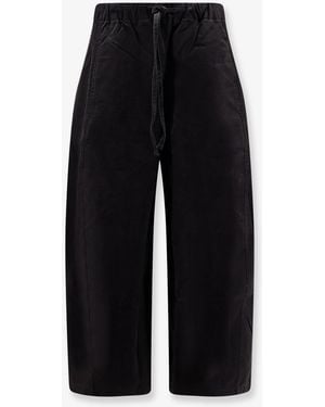 Entire studios Loft Cotton Trousers - Black