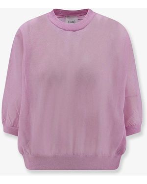 Nude T-Shirt - Purple