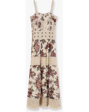 PHILIPPA 1970 Nelia Viscose Dress - White