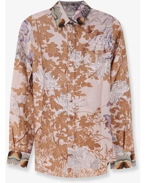 Pierre Louis Mascia Aloe Silk Shirt - Pink
