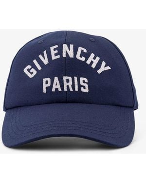 Givenchy Cotton Baseball Hat - Blue