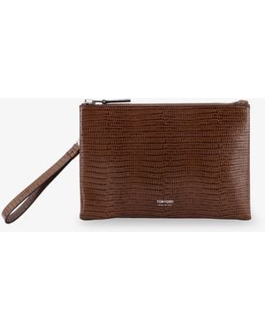 Tom Ford Pochette - Marrone
