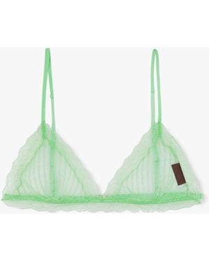 Gucci Lace Bra - Green