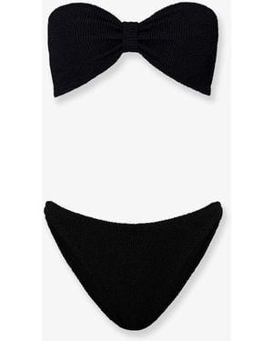 Hunza G The Original Crinkle Bikini - Black