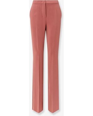 Max Mara Mxeliseo Cady Tuxedo Pants - Pink
