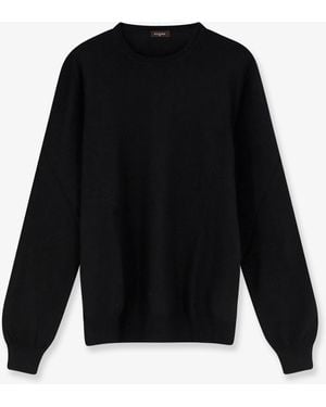 NUGNES 1920 Cotton Sweater - Black