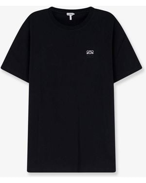 Loewe Cotton T-Shirt - Black