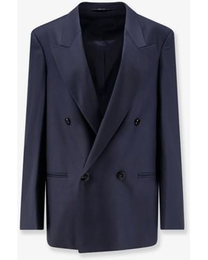 Gucci Primavera Light Wool Blazer - Blue
